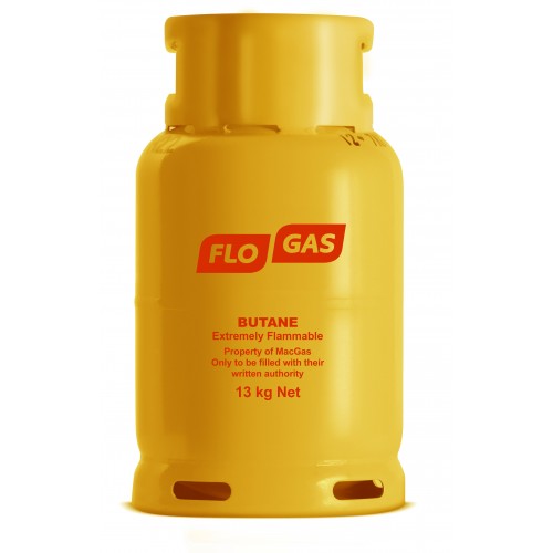 Flogas 13kg Butane Gas Bottle Refill (21 mm) BBQ Gas London (UK)